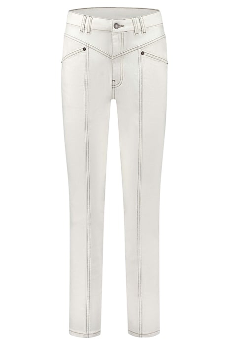 BOY HIGHWAIST JEANS OFF WHITE 2