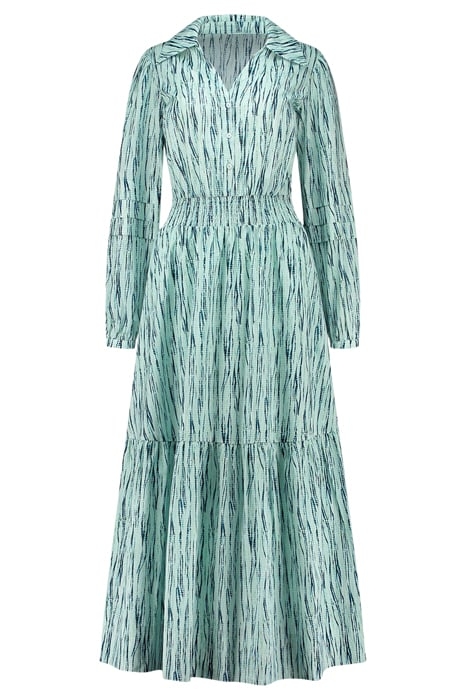 RAINA DRESS SHIBORI LAGOON 2