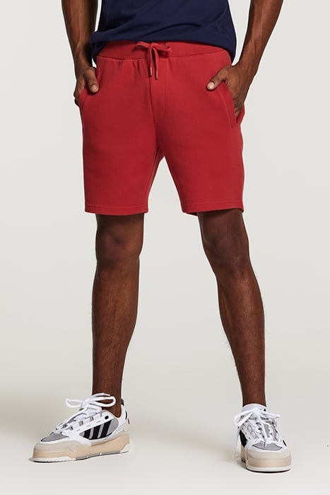 MEN PIQUE SHORTS MAVIS TANDORI SPICE BROWN 1