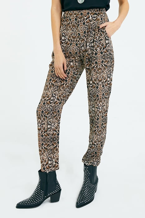 ARABESQUE PRINT SUIT TROUSERS 1