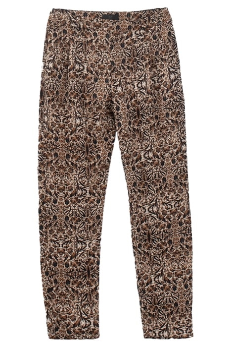 ARABESQUE PRINT SUIT TROUSERS 3