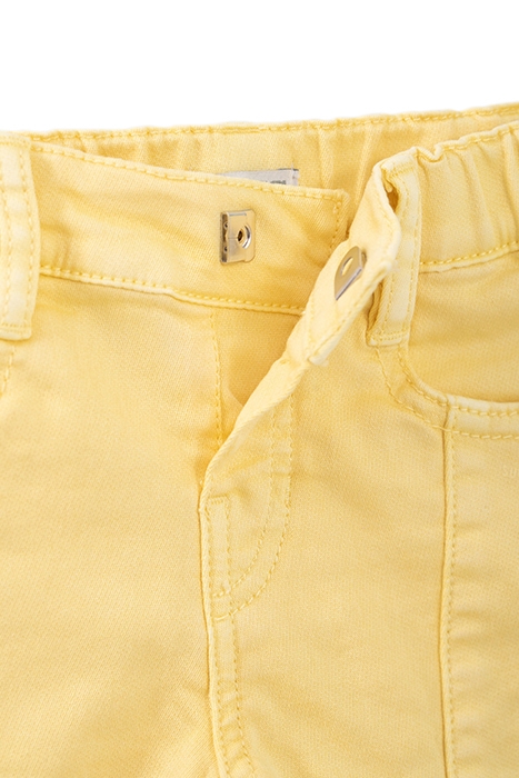 BABY BOYS’ LIGHT YELLOW JEANS WITH SEAM DOWN FRONT 5
