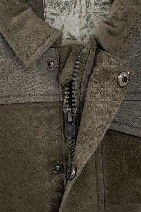 BABY BOYS’ KHAKI SAFARI JACKET WITH CONTRASTING POCKETS 7