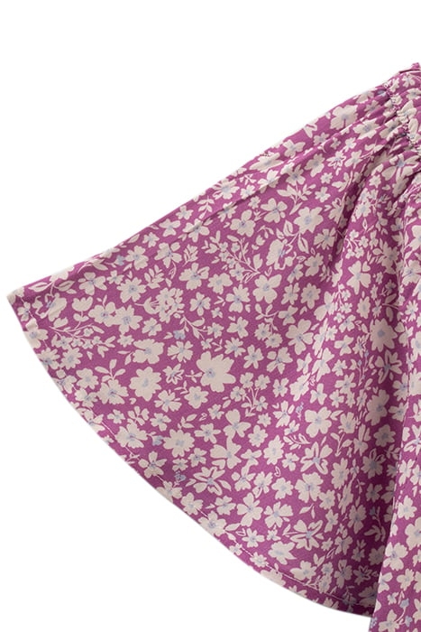 GIRLS’ VIOLET DAISY PRINT LENZING™ ECOVERO™ VISCOSE BLOUSE 5