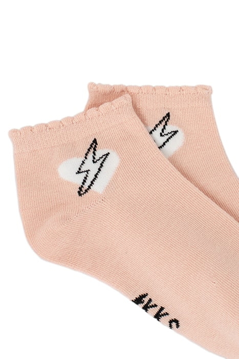 GIRLS’ PINK AND WHITE SOCKS 2