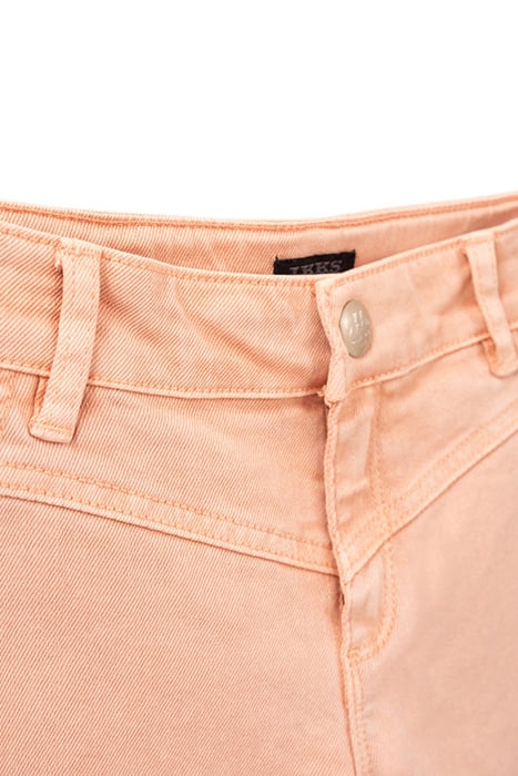 GIRLS’ ORANGEY PINK MOM JEANS 5