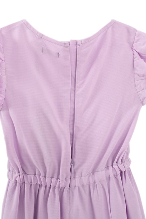 GIRLS’ VIOLET LENZING™ ECOVERO™ RUFFLED WRAP DRESS 5