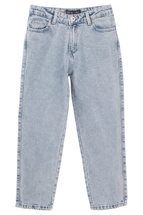GIRLS’ BLUE 7/8 MOM JEANS 1