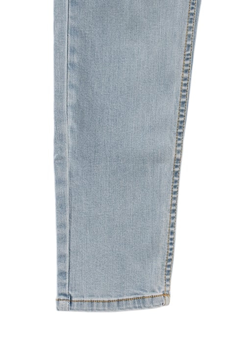 BOYS’ BLUE STRAIGHT JEANS WITH PLACED DISTRESSING 6