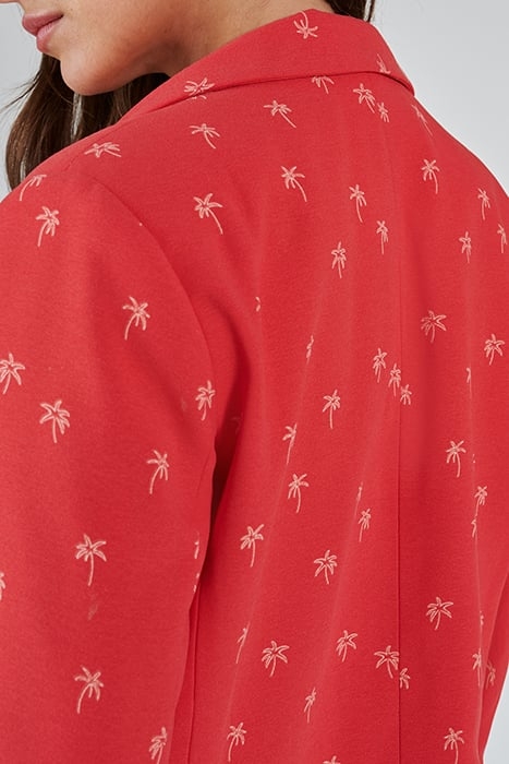 TEA ROSE SUIT JACKET WITH PALM TREES 7