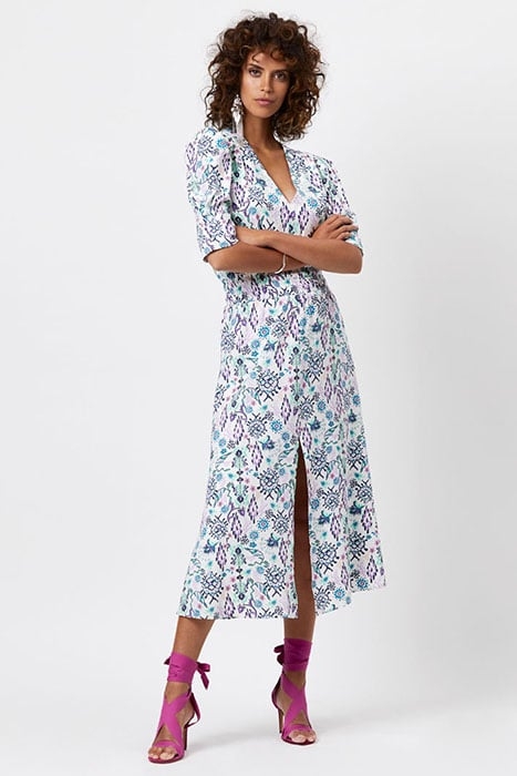 D6CHELLE PRINTED MAXI DRESS MULTICOLOUR 1