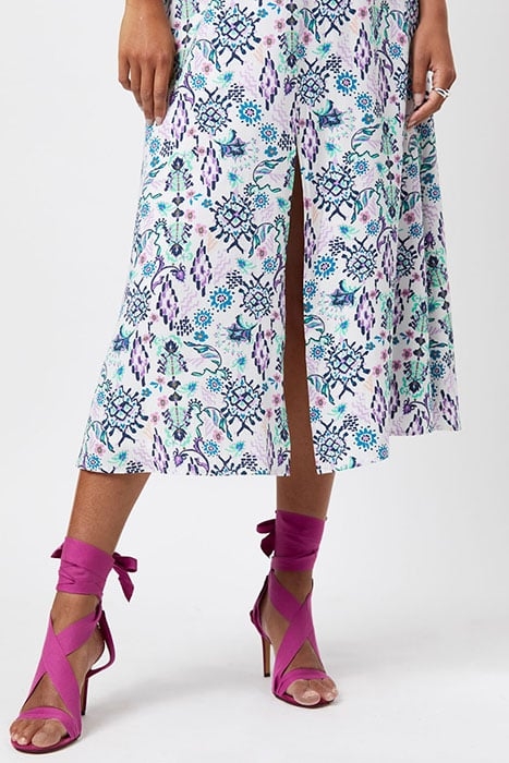 D6CHELLE PRINTED MAXI DRESS MULTICOLOUR 6