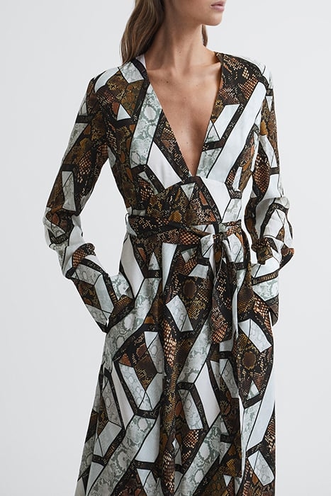 LOREN MAXI DRESS BROWN 6