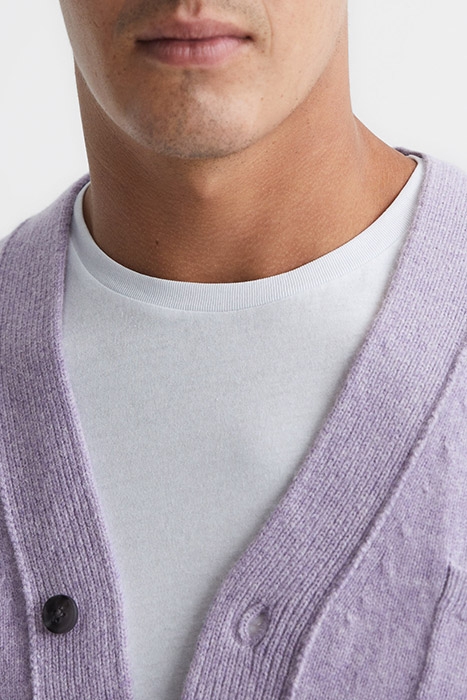 ANDREWS CARDIGAN LILAC 7