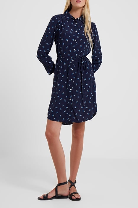 CECILIA DELPHINE SHIRT DRESS MARINE 1