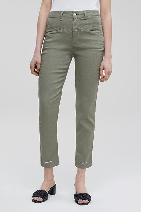 WOMEN PEDAL PUSHER PANTS HERITAGE OLIVE 1