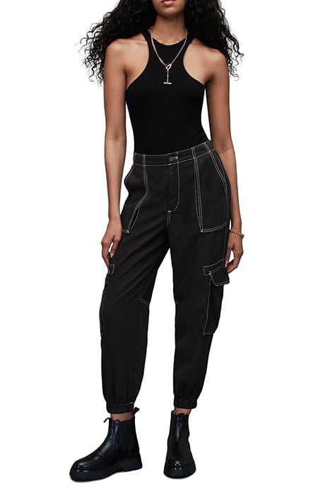 FRIEDA STITCH TROUSE BLACK 6