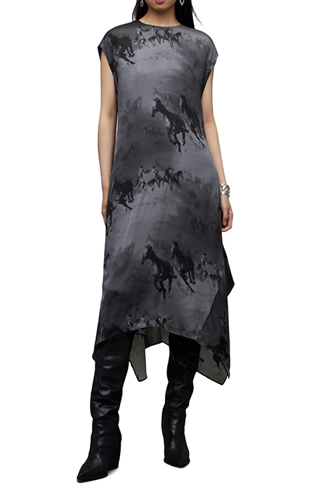 GIAN DIONNE DRESS SLATE GREY 4