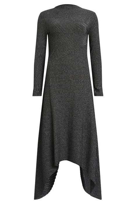 GIA SPARKLE DRESS DARK SILVER 3