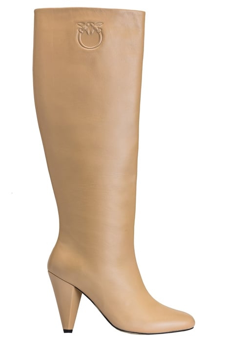 CAPPERI STIVALE PELLE VITELLO BEIGE - SAND 1