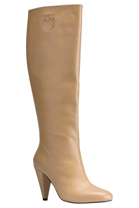 CAPPERI STIVALE PELLE VITELLO BEIGE - SAND 2