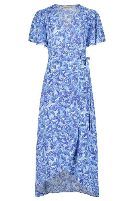 ARCHANA BUTTERFLY DRESS POOL BLUE/CARIBBEAN 3