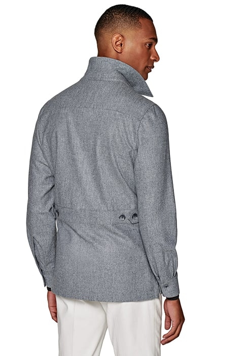 LIGHT GREY WILLIAM SHIRT-JACKET LIGHT GREY 2