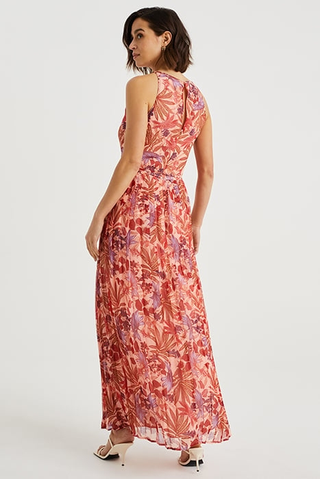 DRESS MAXI SALMON PINK 2