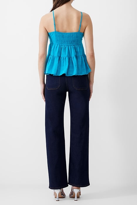 STRAPPY PANELLED CAMI TOP PEACOCK 3