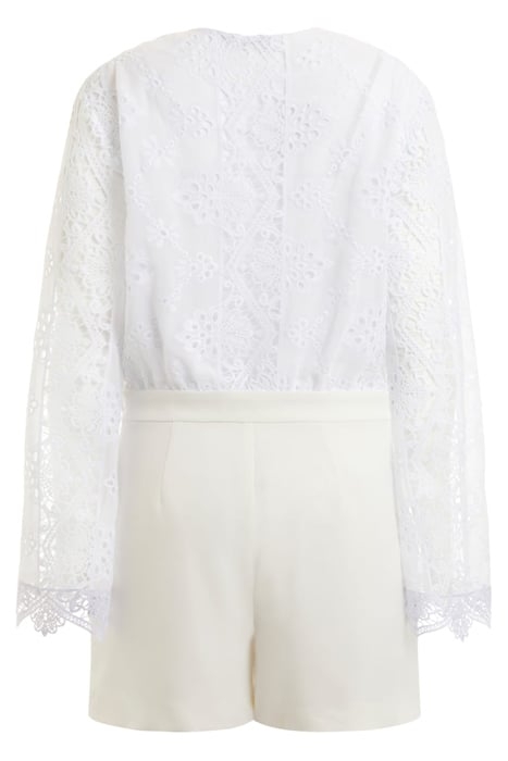 CASSANDRA ROMPER TRUE WHITE 4