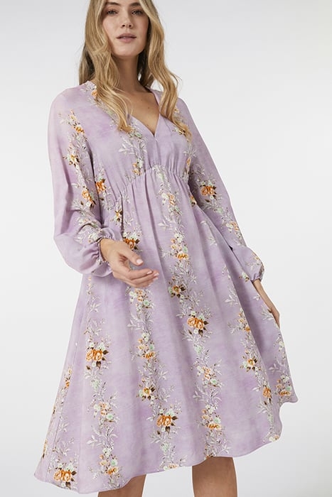 PRINTED DRESS PINK 1