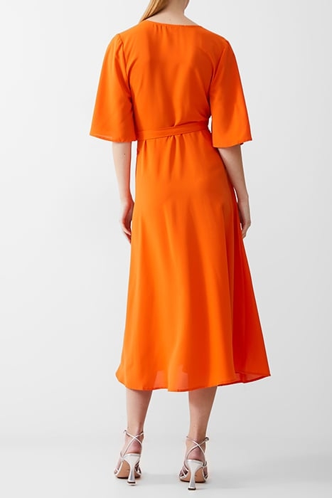 WRAP ANGEL SLV DRESS LONG MANDARIN 2