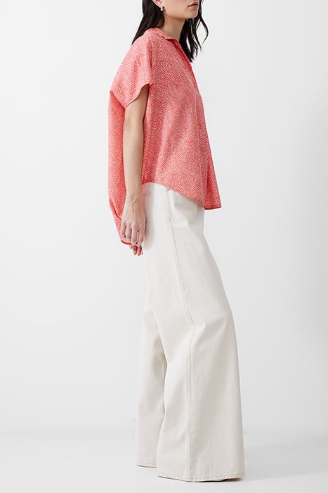 BERNICE CREPE LIGHT POPOVER MANDARIN/SEAPINK/IVR 4