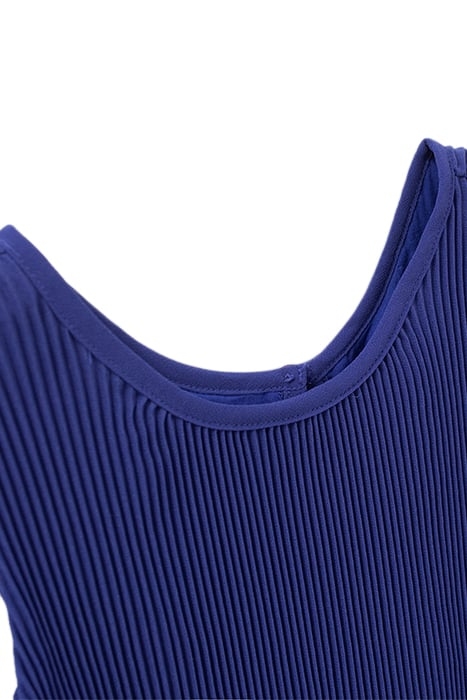 GIRLS’ BLUE FLOWING PLEATED VEST TOP 6