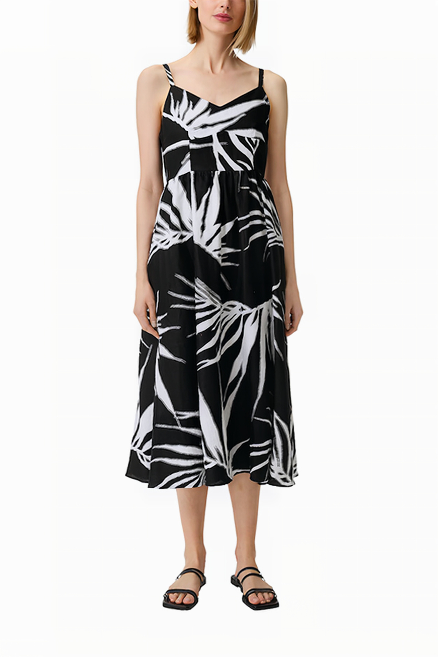 COMMA DRESSES GREY/BLACK 1