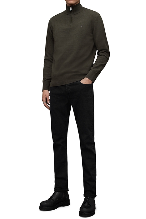 KILBURN ZIP FUNNEL DARK IVY GREEN 3