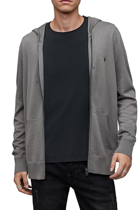 MODE MERINO ZIP HOOD PLANET GREY 1