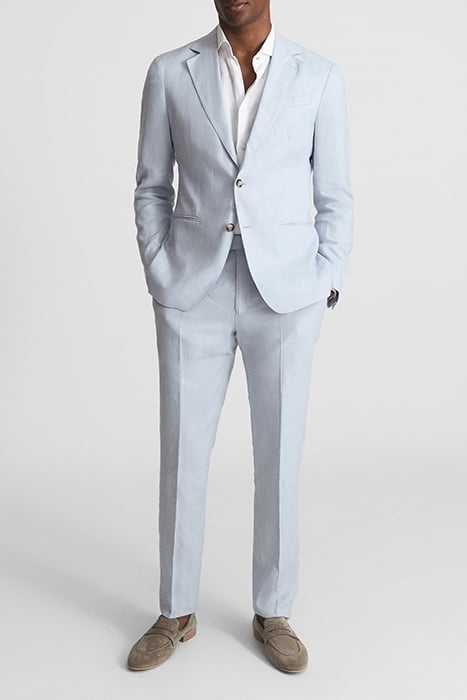 KIN-LINEN MIXER TROUSER SOFT BLUE 3