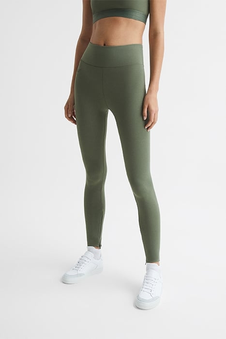 CARA-PERFORMANCE SPORTS LEGGING GREEN 1