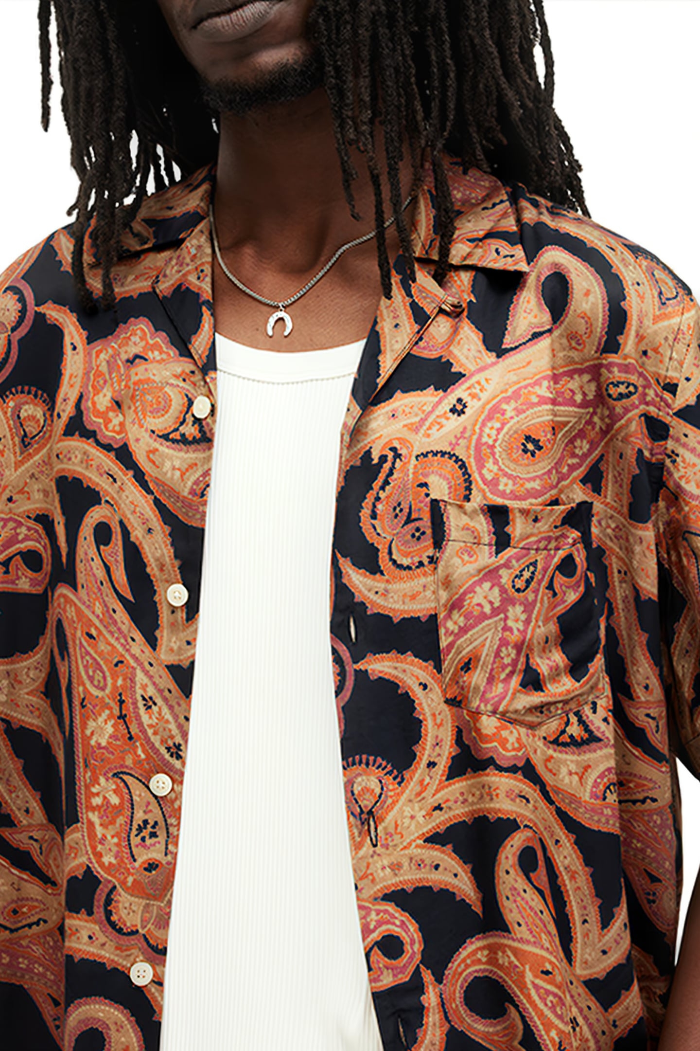 MORGANZA SS SHIRT JET BLACK 5