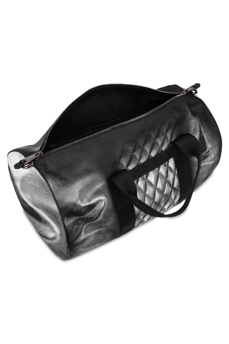 LARGE SHADOWS & SQUIGGLES TRAVEL BAG BLACK 3