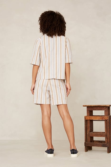 MORRIGAN ECRU HEMP STRIPE 2