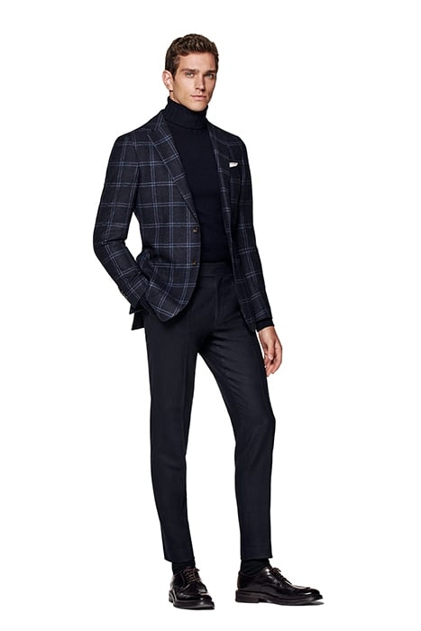 JACKET-NAVY-CHECK NAVY 5