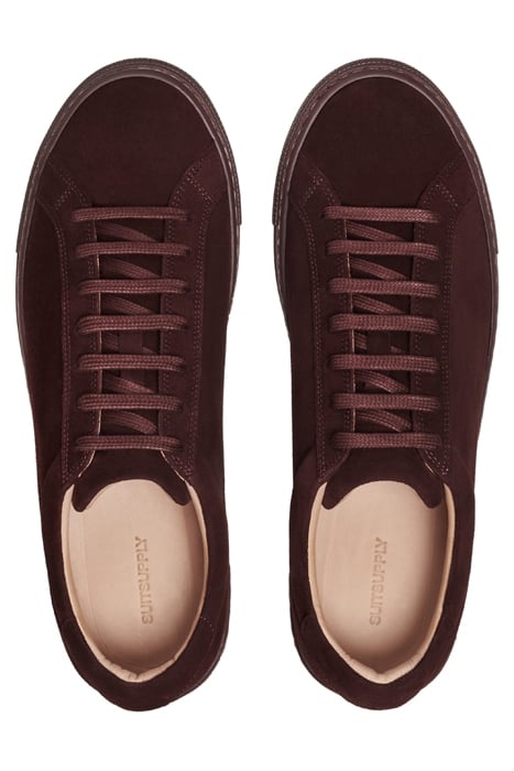 SUEDE-SNEAKER-BURGUNDY BURGUNDY 6
