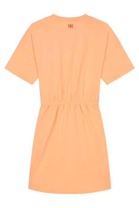 PALM DRESS SUNSET ORANGE 2