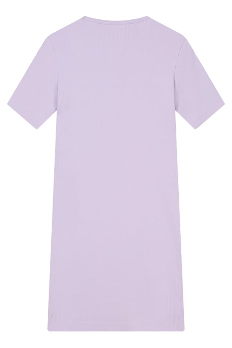 NN CUTOUT RIB DRESS FRESH LILAC 2
