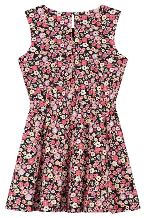 NORA DRESS CANDY PINK/BLACK 2