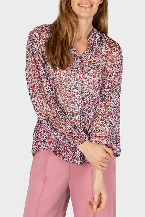 BLOUSE WOVEN LONG SLEEVES FOXGLOVE 1