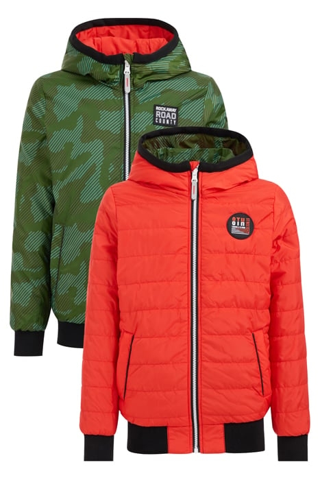 JACKET REVERSIBLE BOMBER ORANGE 4