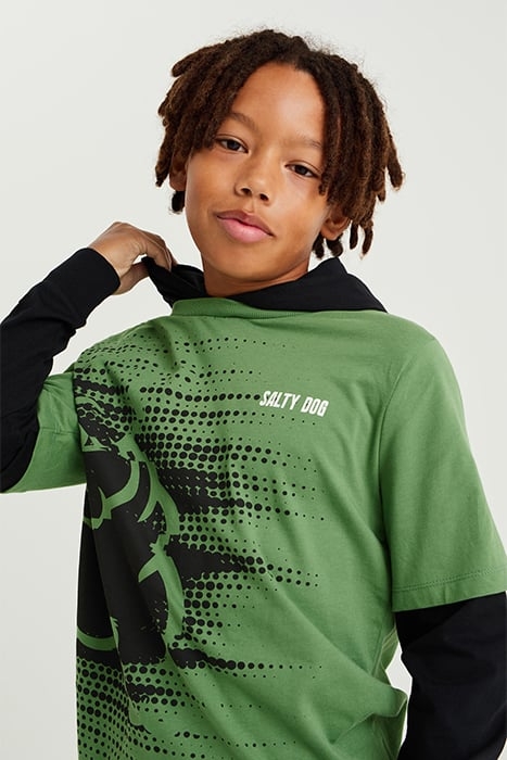 T-SHIRT OLIVE GREEN 5